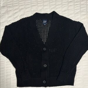 GAP Women's Black Knit Cardigan